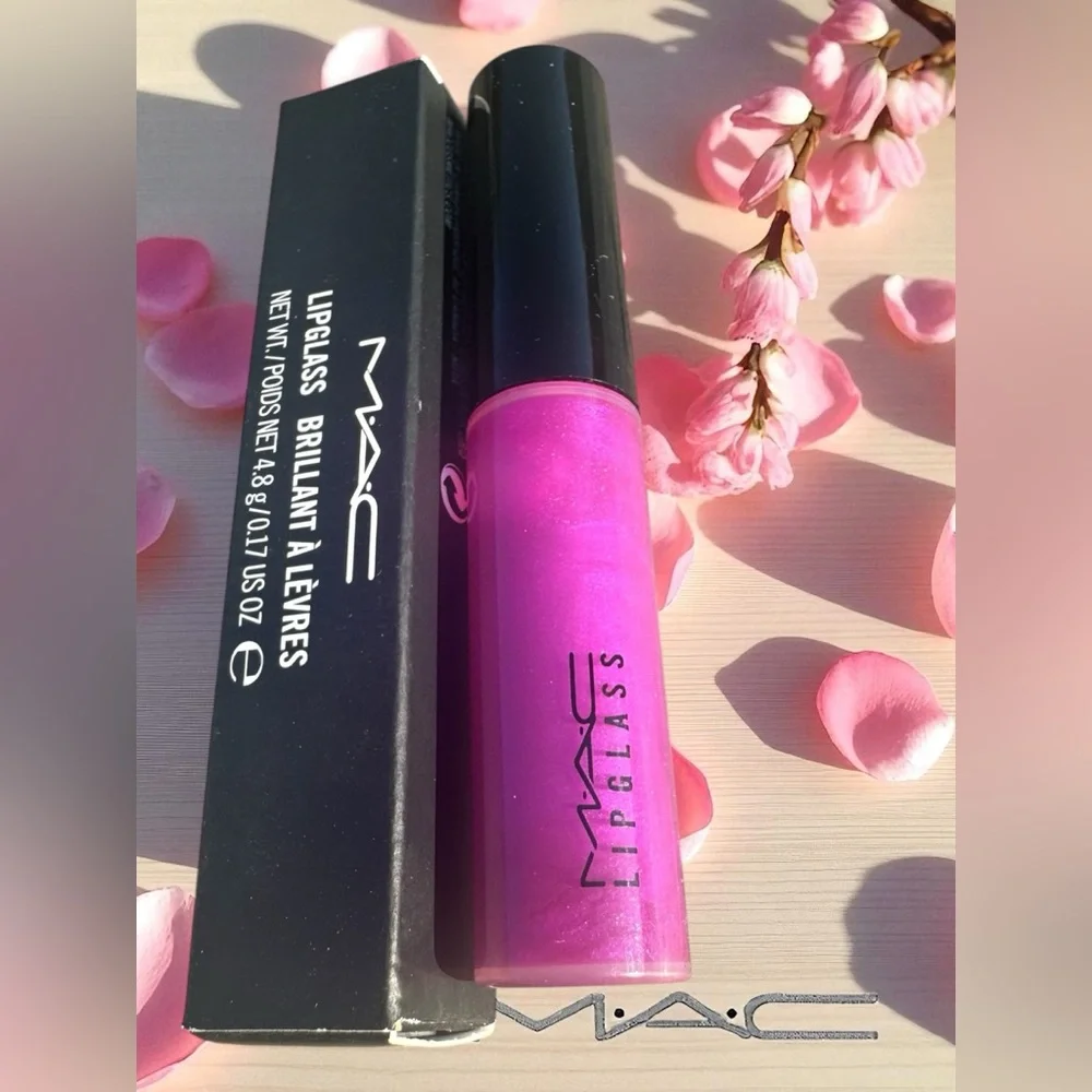 MAC REVENGE IS SWEET LIPGLASS. LIMITED EDITION. NEW IN BOX.